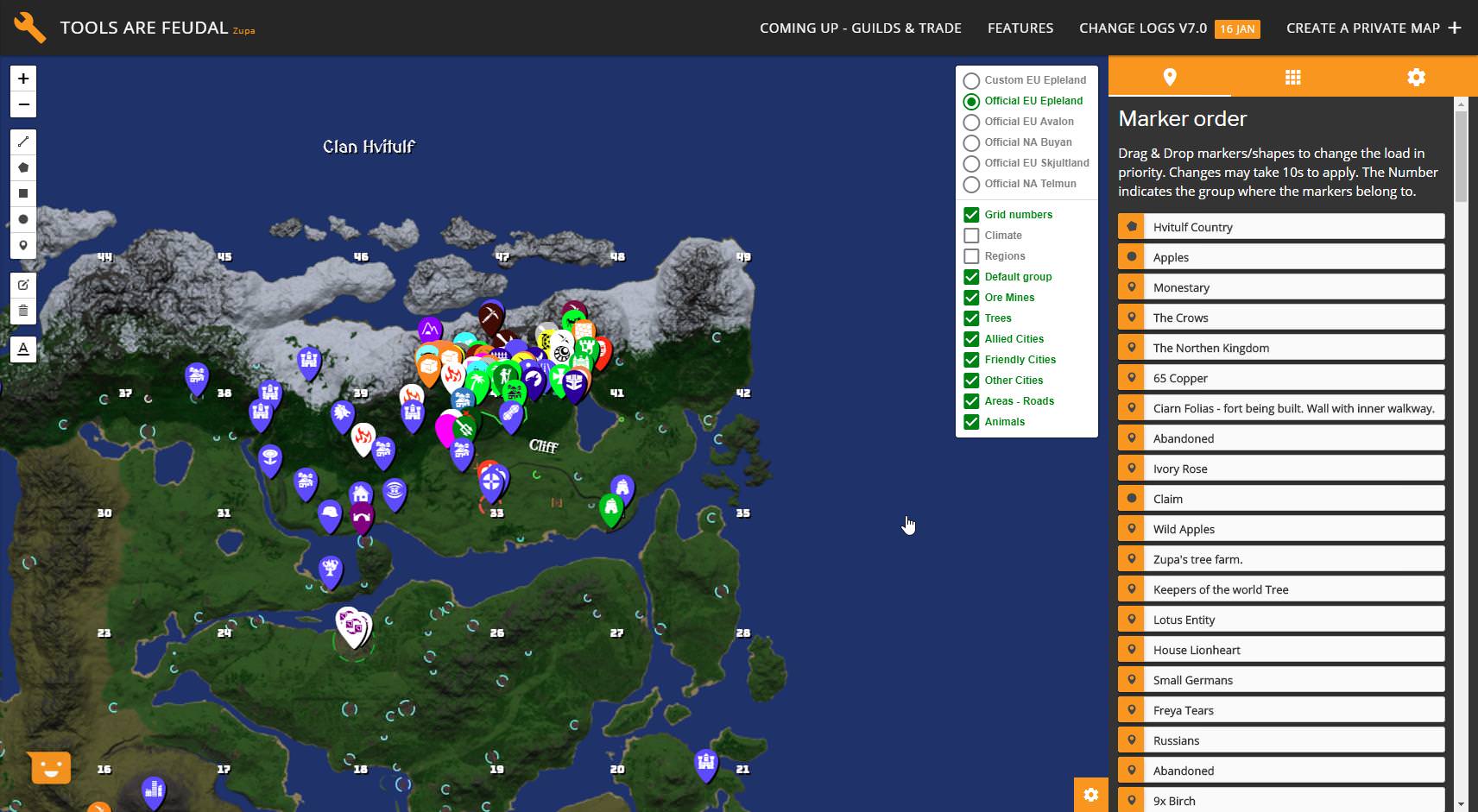 Life Is Feudal Mmo Live Map